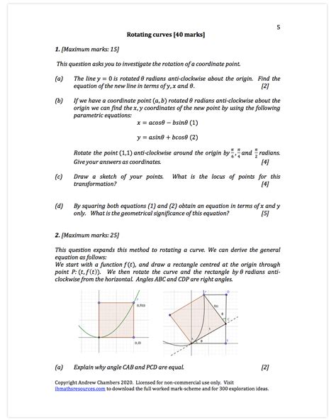 For many students, calculus is often the most challenging. . Ib math aa practice questions